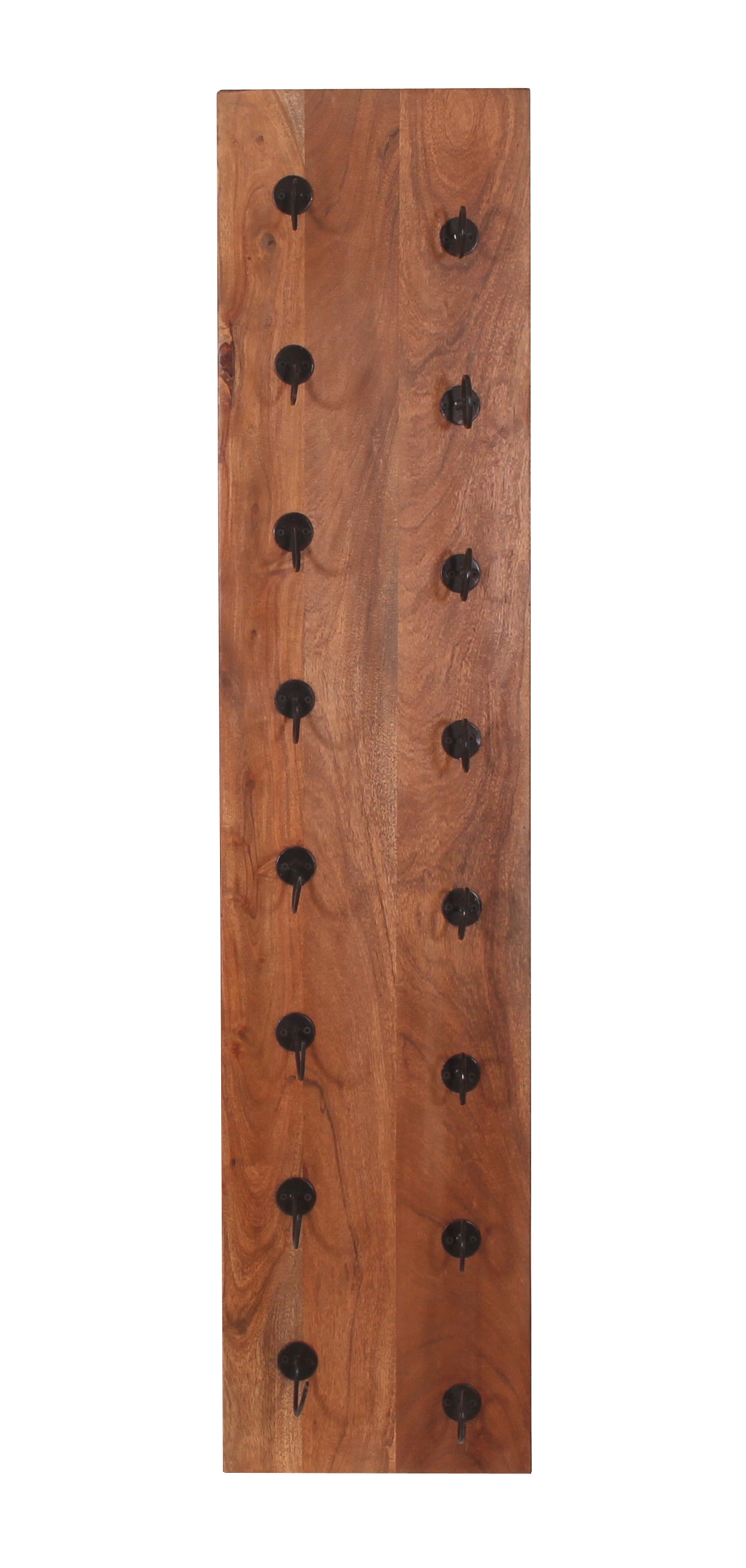 Wand-Weinregal 33 x 148 cm Mangoholz