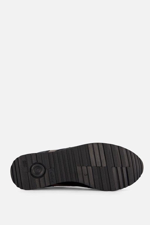 Gabor Sneakers zwart Leer