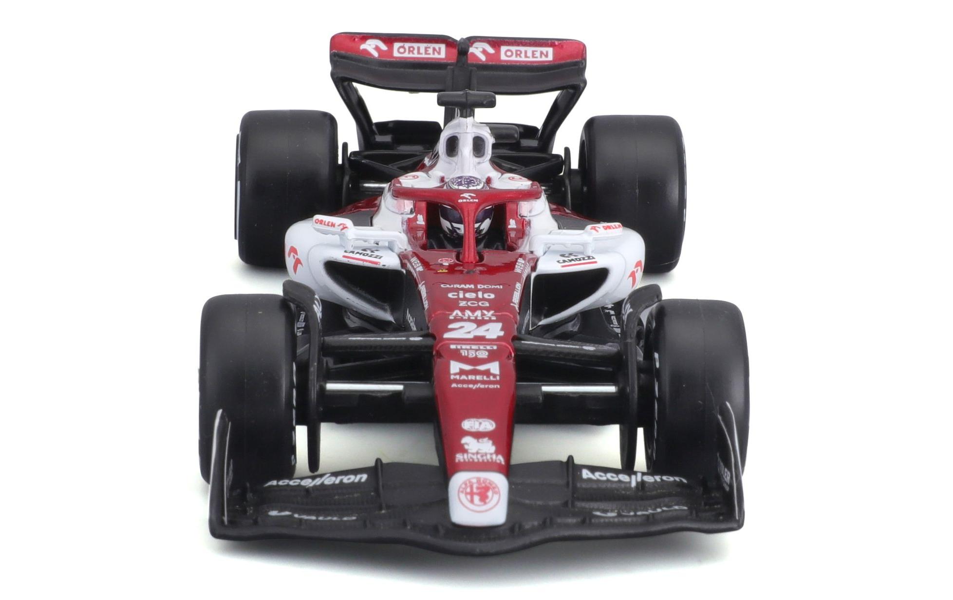 Alfa Romeo F1 Team Orlen C42 Zhou 2022 1:43Sammlermodell im Massstab 1:43