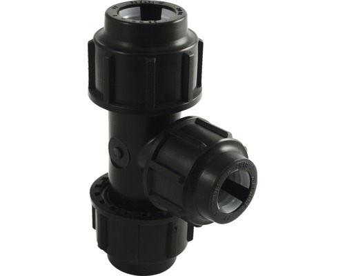T-stuk voor ventilatiesysteem 25x20x25 mm
