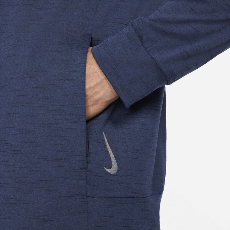 Nike Dri Fit Yoga Haettetroje Blå