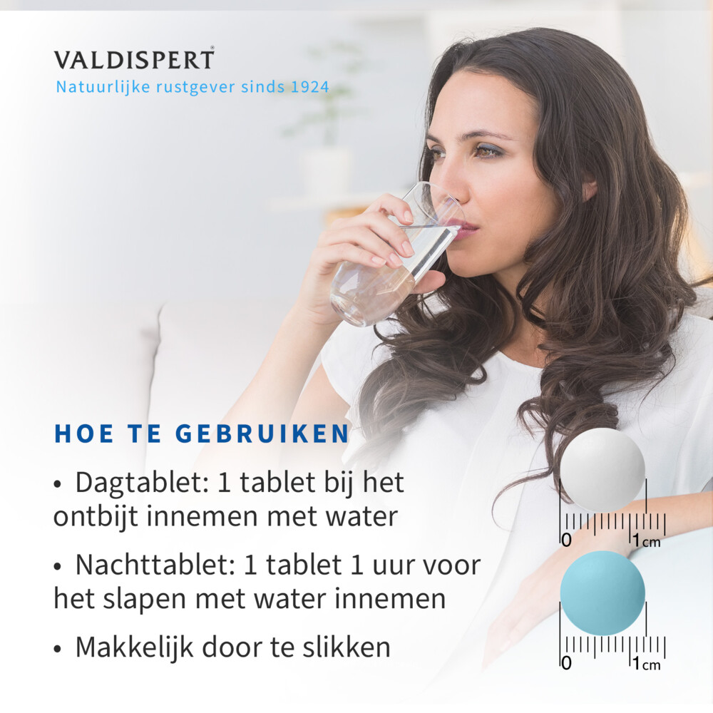 Valdispert Dag & Nacht 60 tabletten