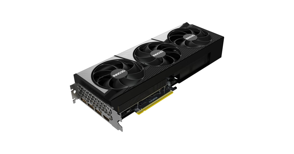 INNO3DGeForce RTX 5080 X3 OC grafische kaart  (DLSS 4, 3x DisplayPort, 1x HDMI 2.1)