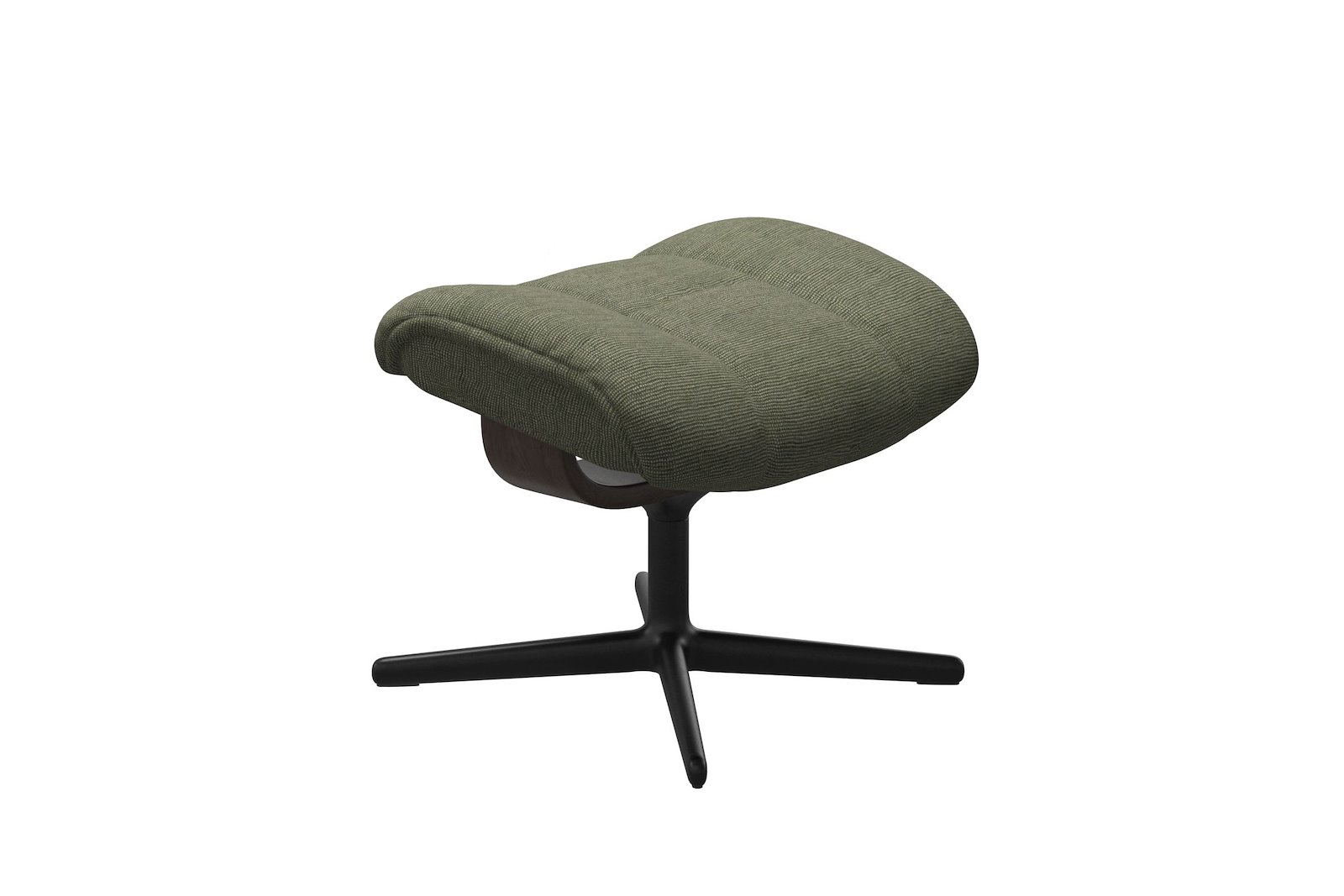 Ruby krakk Tekstil Jasmine Dark Green - Sort Cross - Wengebeiset