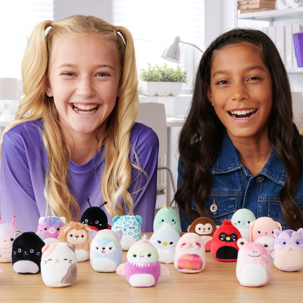 Squishville von Original Squishmallows Wild Ones Squad Plüschtier-6er-Pack