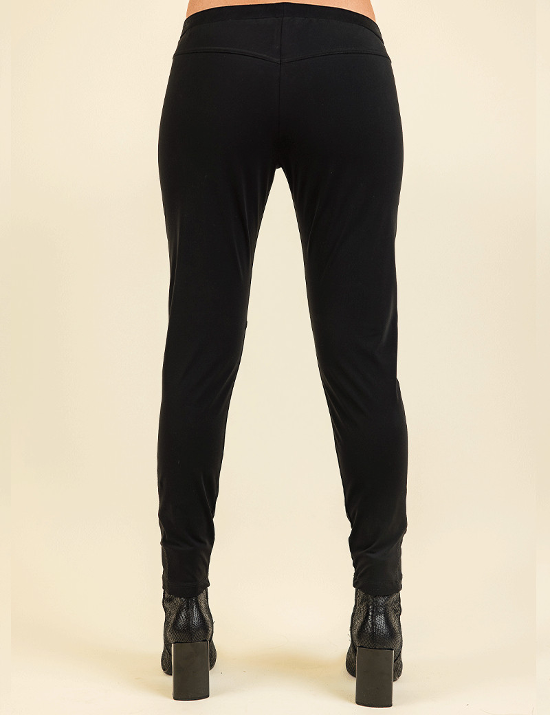 HBT BASICS ESSENTIELS |PANTALON FEMME  UNI CRUZ NOIR/NOIR