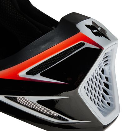 Casque cross Fox V3 - SOLID - YOUTH - Blanc
