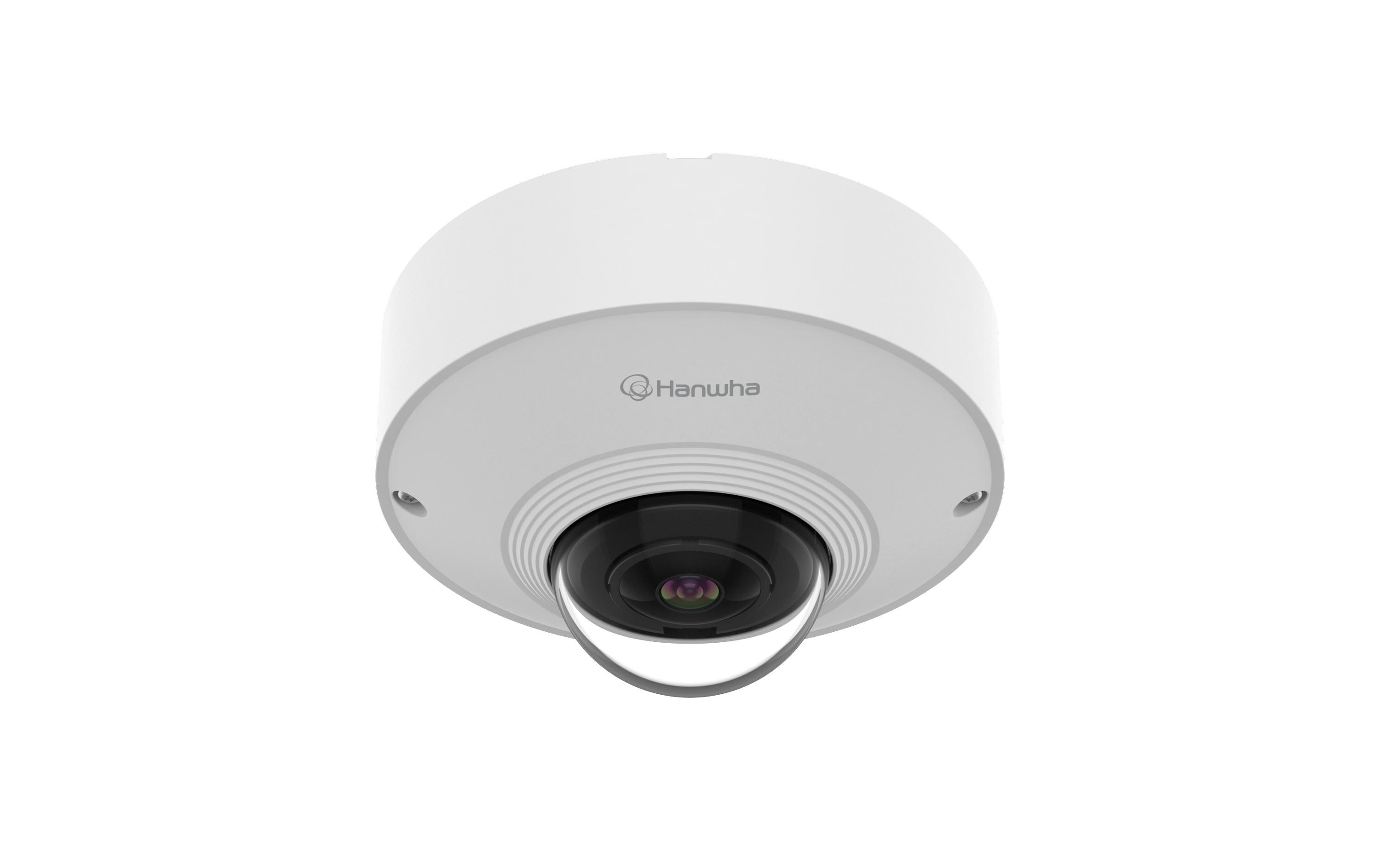 Netzwerkkamera QNF-C9010V<br>Wetterfeste 12MP AI-Fisheye-Kamera mit IP66/IK10 Schutz, PoE, Heatmap & Vandalismusresistenz