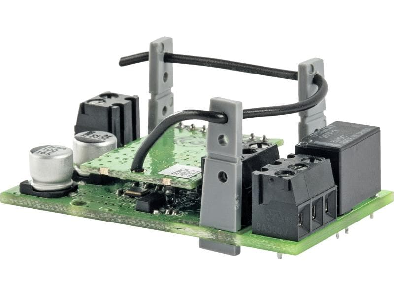 Homematic IP Smart Home Funk-Schaltplatine Miniatur-Relais 1 A Miniatur-Relais oder 0.5 A Open-Collector-Schaltausgang – HmIP-PCBS