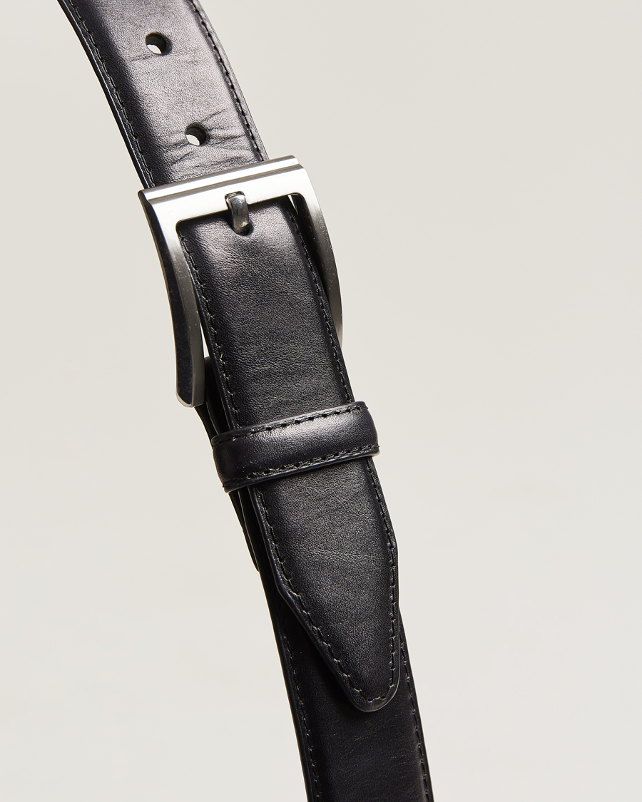 Loake 1880 Philip Leather Belt Black
