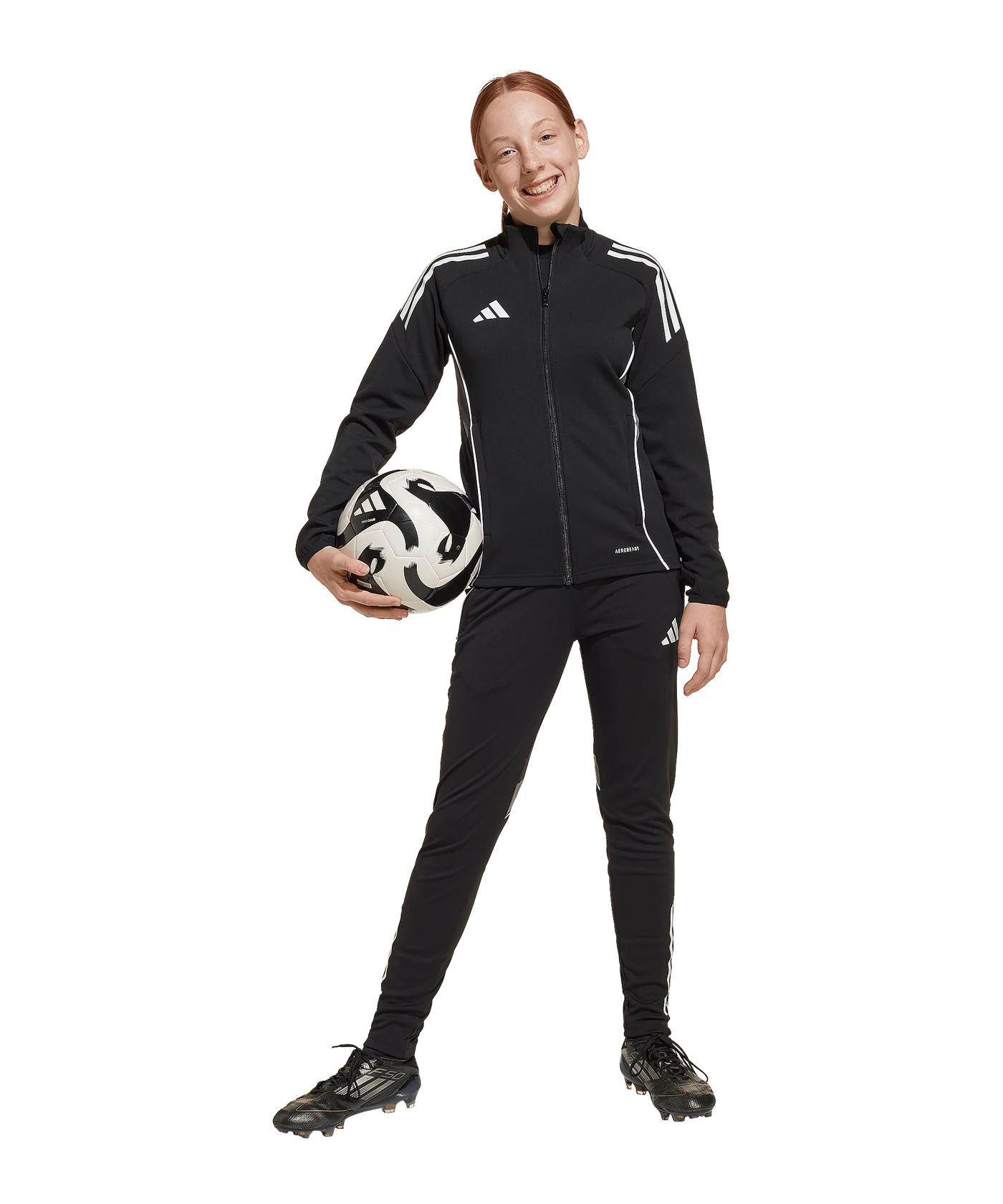 adidas Tiro 25 Competition Trainingsjacke Kids Schwarz