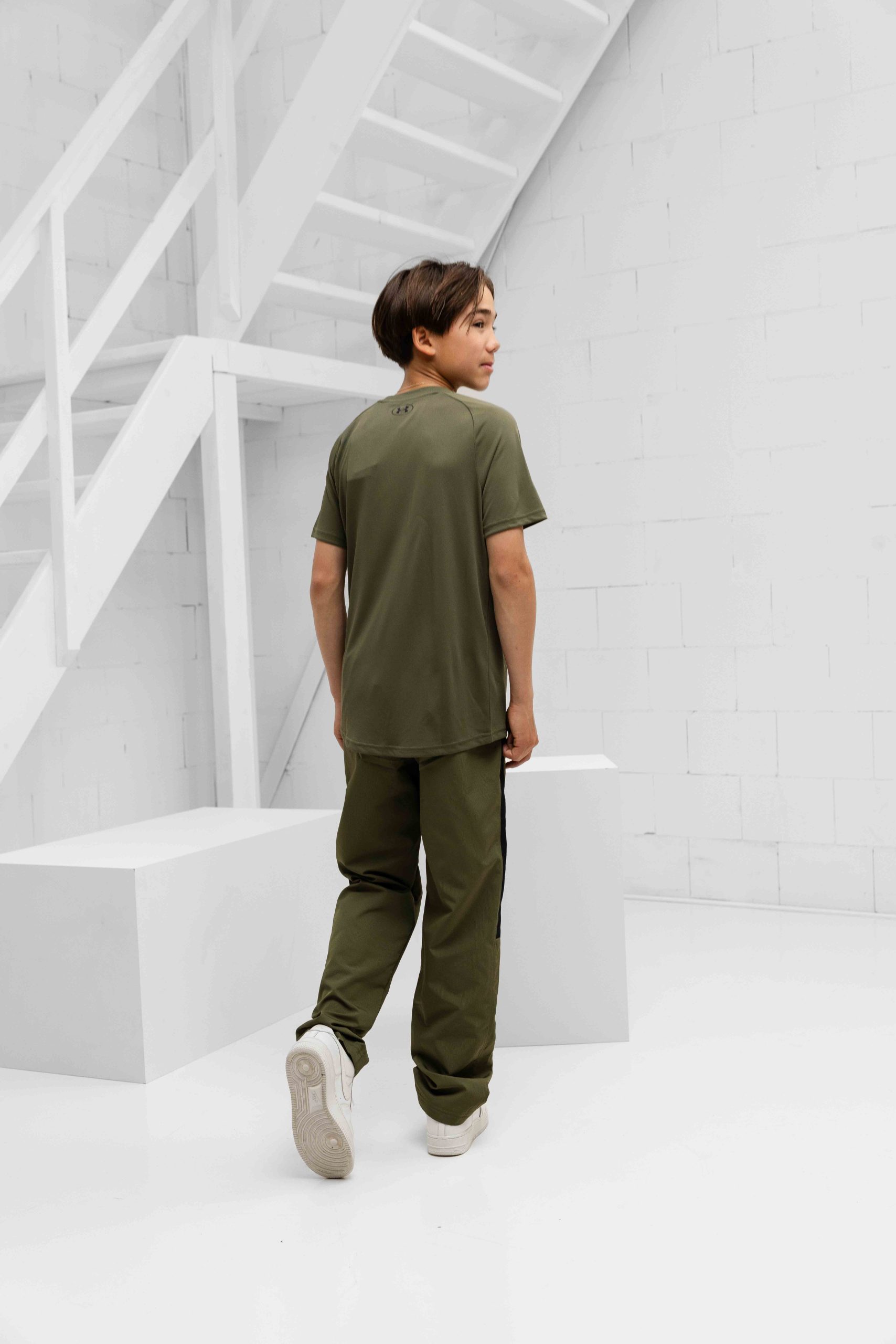 Under Armour Tech 2.0 T-Shirt Kids Donkergroen