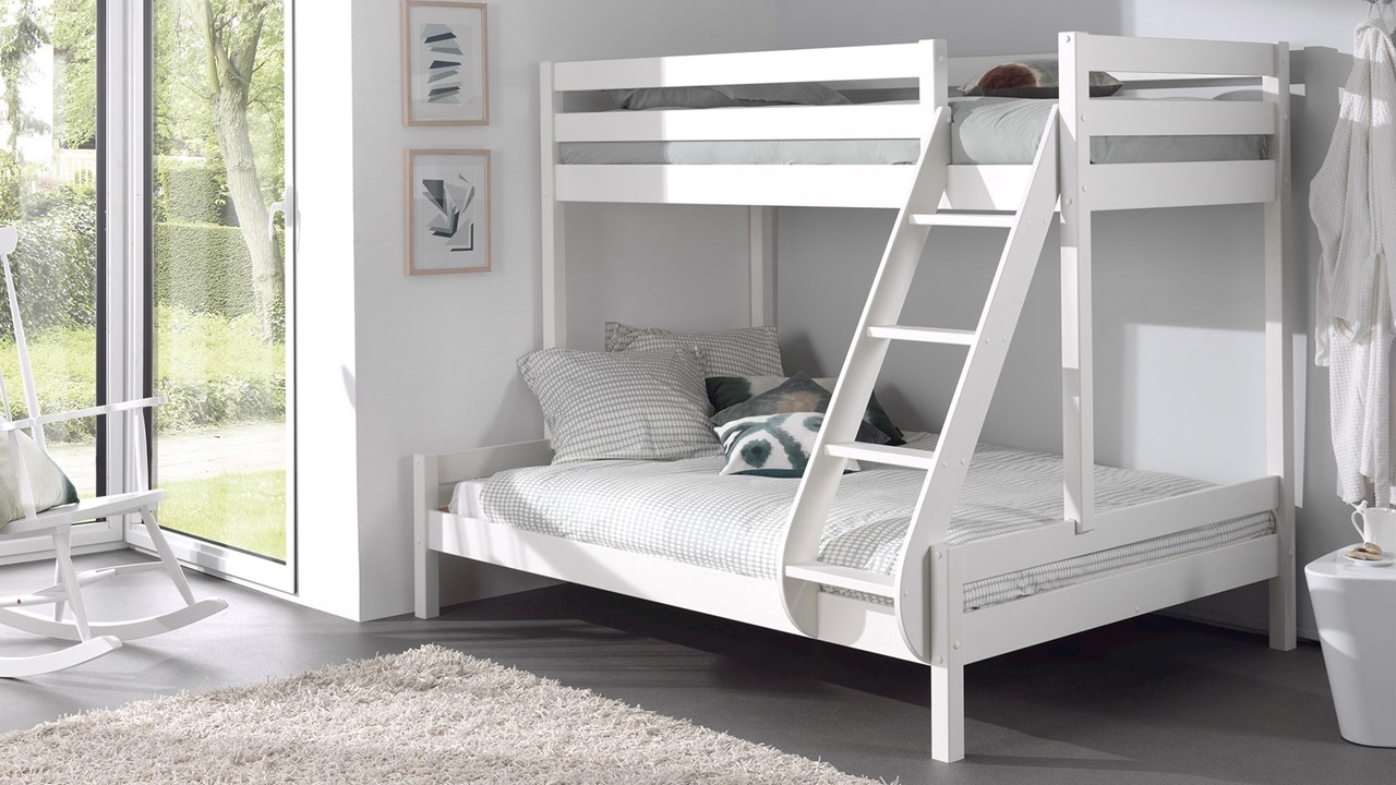 Stapelbed Pino Martin wit