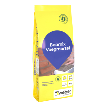 Weber Beamix voegmortel 331 lichtgrijs 5 kg