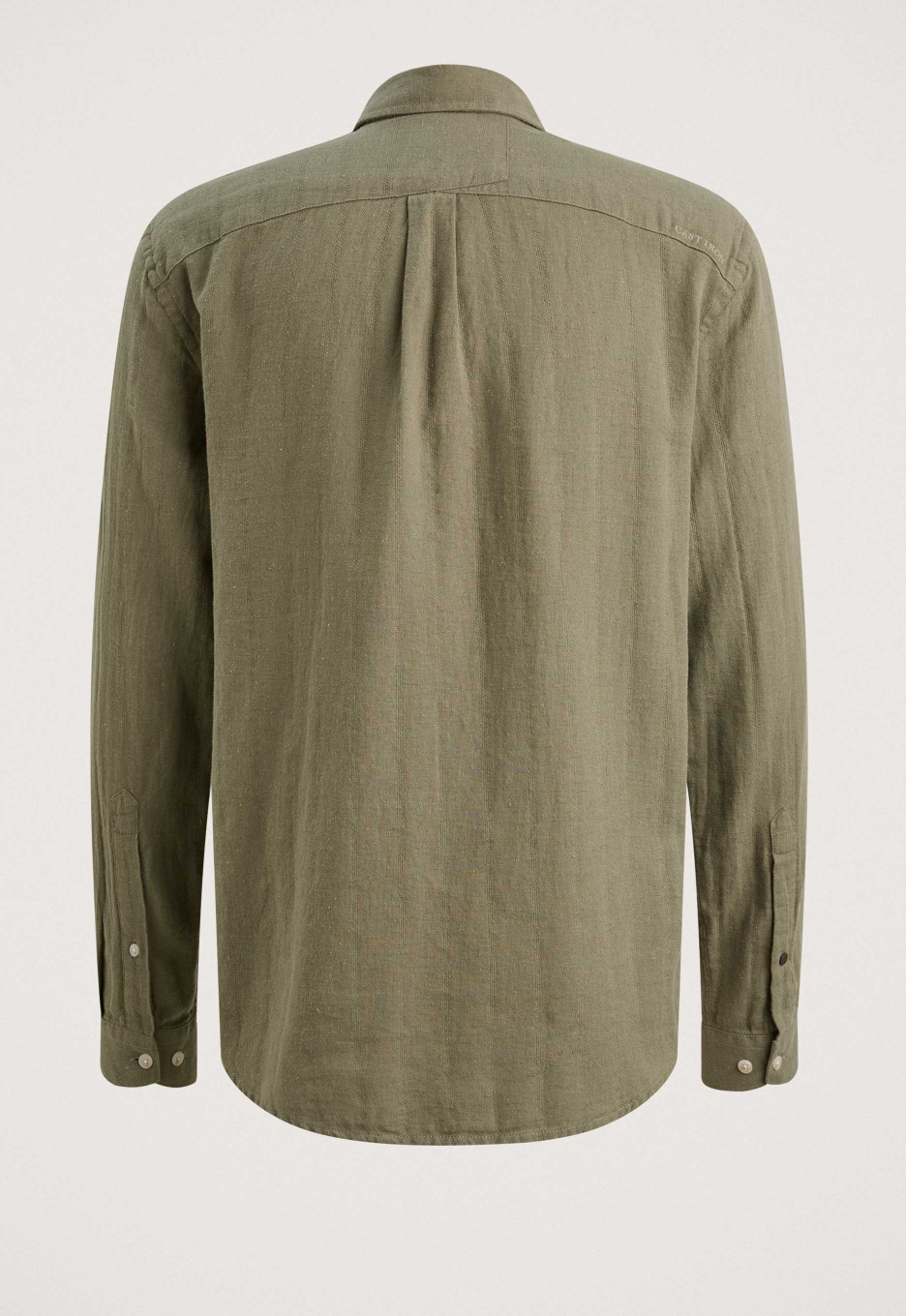 Cast Iron Cotton Linen Structure Overhemd