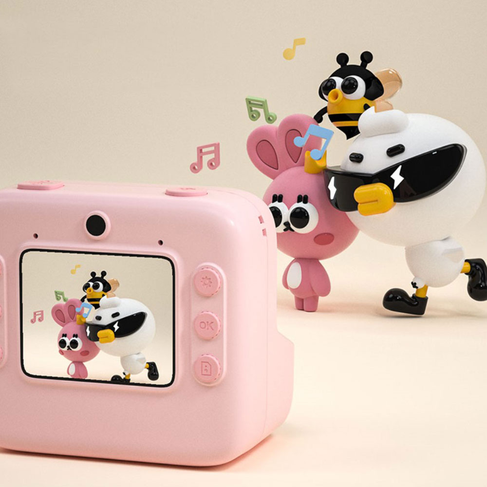 (48MP) Dual Kinder Sofortbild Kamera Fotoapparat Digitalkamera mit 2.0