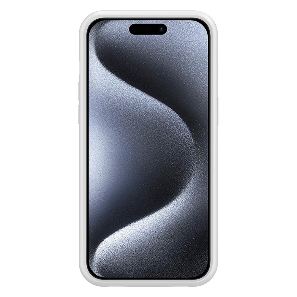 iPhone 15 Pro Max MagSafe Backpack Akku Case Schutzhülle (8500mAh) - Rosa / Weiss