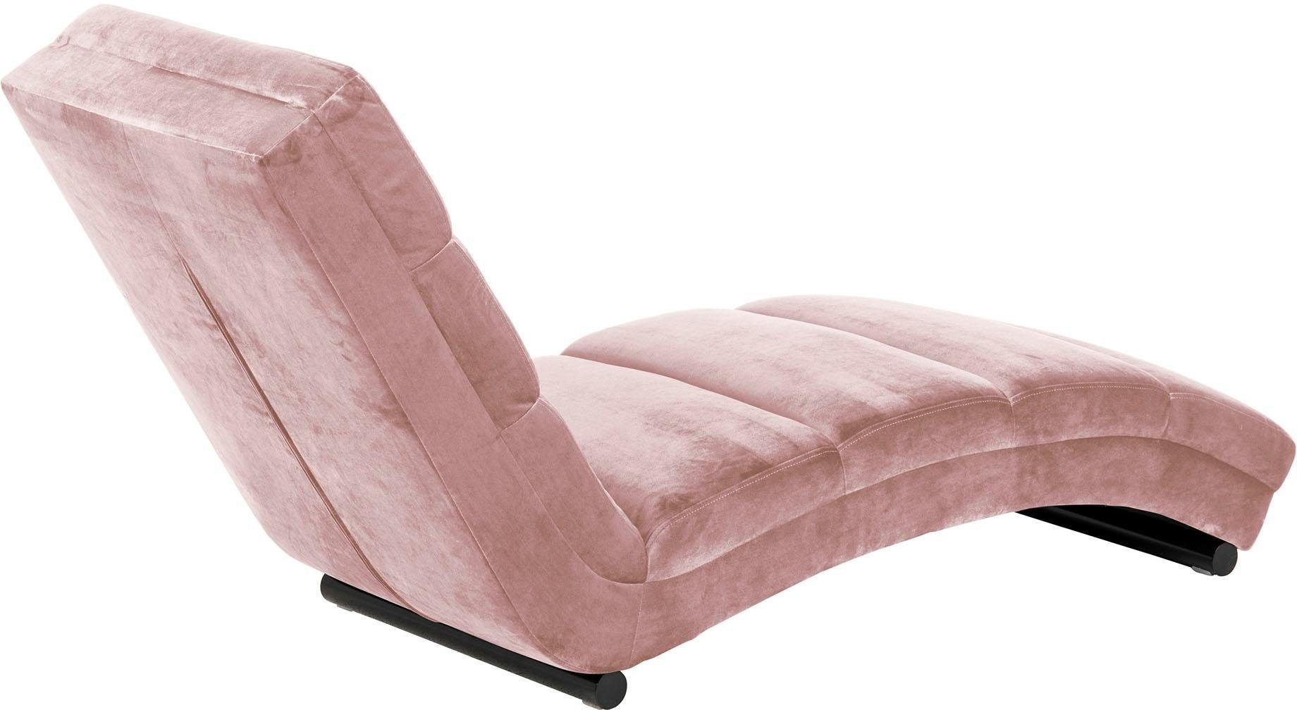 SalesFever Relaxsessel »Komfortable Loungeliege« Stilvolles Design mit eleganter Quersteppung