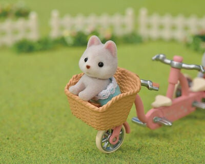 Sylvanian Families Tandemsyklingssett Husky Søster & Bror