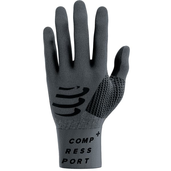 Gant running COMPRESSPORT 3D THERMO GLOVES ASPHALTE BLACK