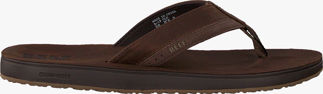 REEF bruine reef teenslippers contoured cushion