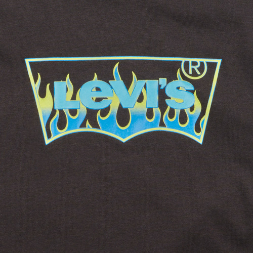 Levi's - FLAME BATWING TEE - Noir