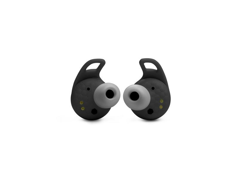 JBL True Wireless In-Ear-Kopfhörer Reflect Aero TWS Schwarz Wasserdichter, True-Wireless In-Ear-Sport-Kopfhörer mit Noise-Cancelling