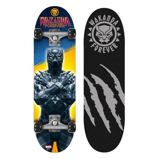 Skate Pantera Negra 28 x 8 polegadas