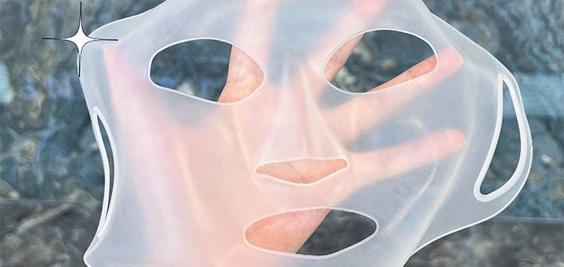 Karnemelk - Herbruikbare siliconen gezichtsmaskerhoes