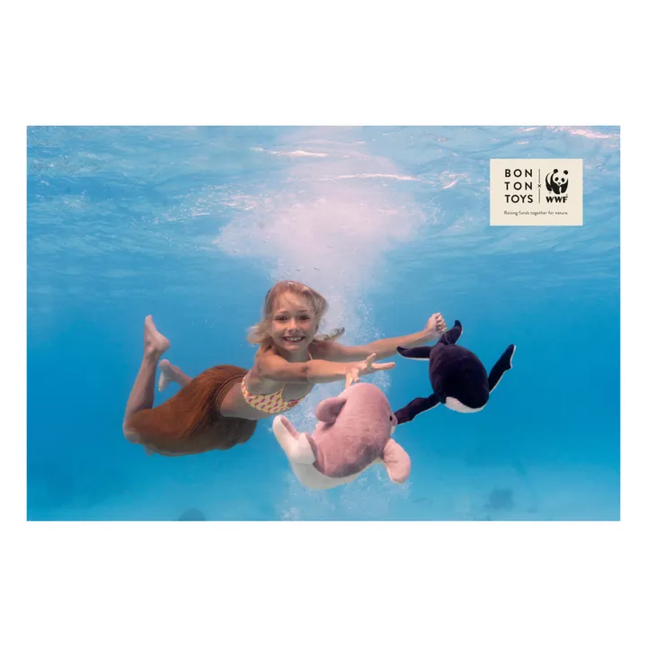 WWF Peluche Dauphin | Gris