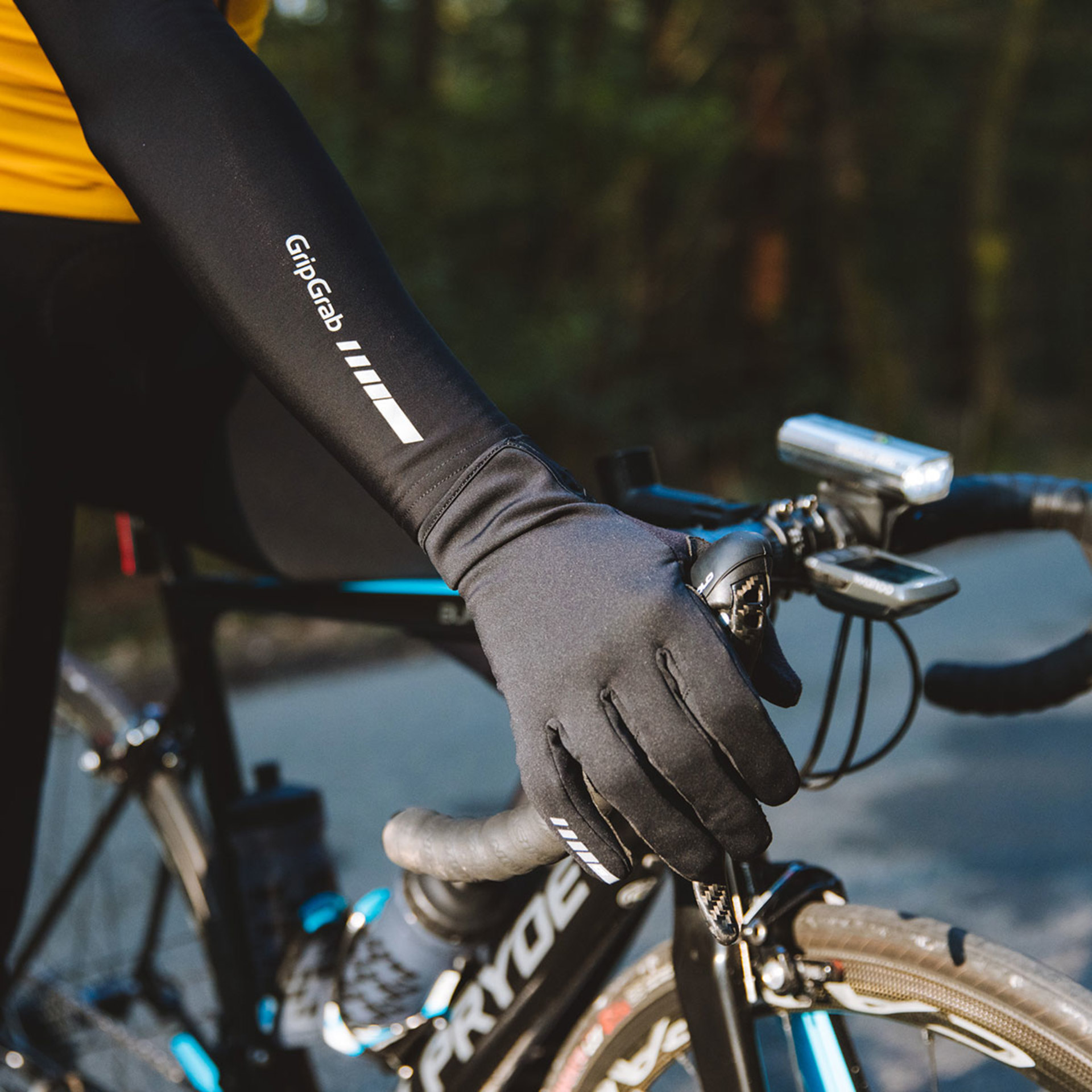GripGrab Raptor Windproof Lightweight Raceday Fietshandschoenen Zwart