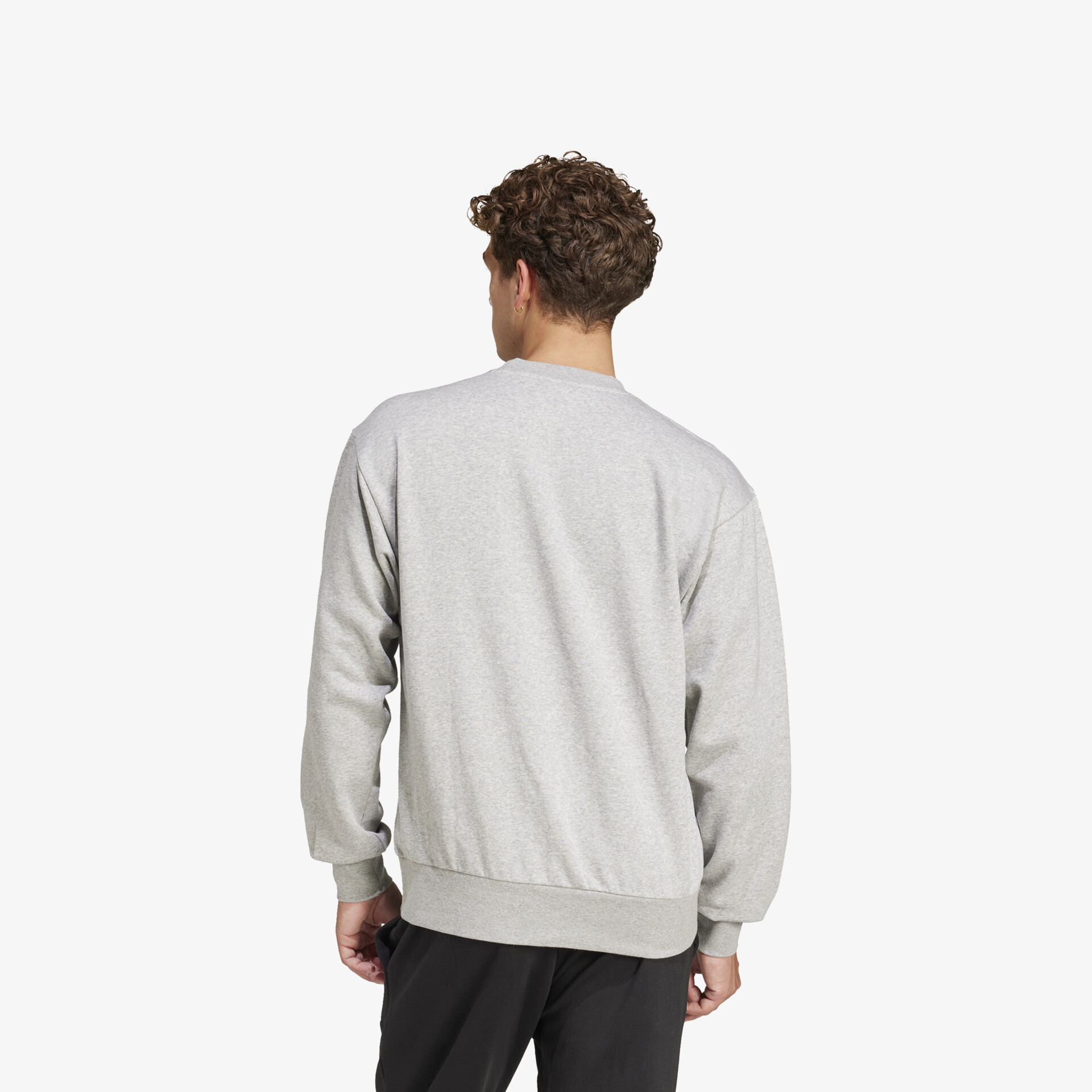 adidas Essentials Feelcozy Herren Hoodies & Sweater grau