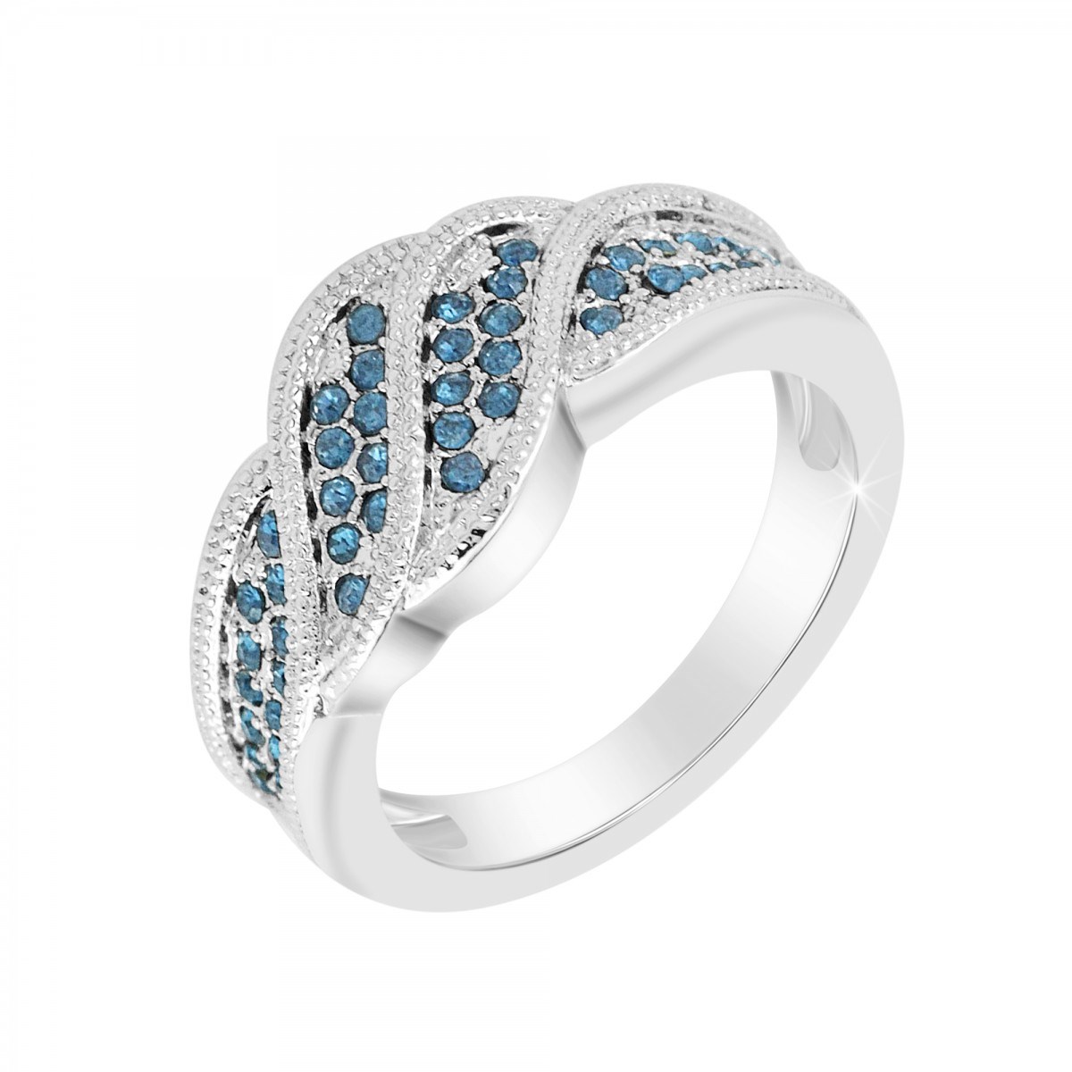 Bague SC Crystal ornée de Cristaux scintillants