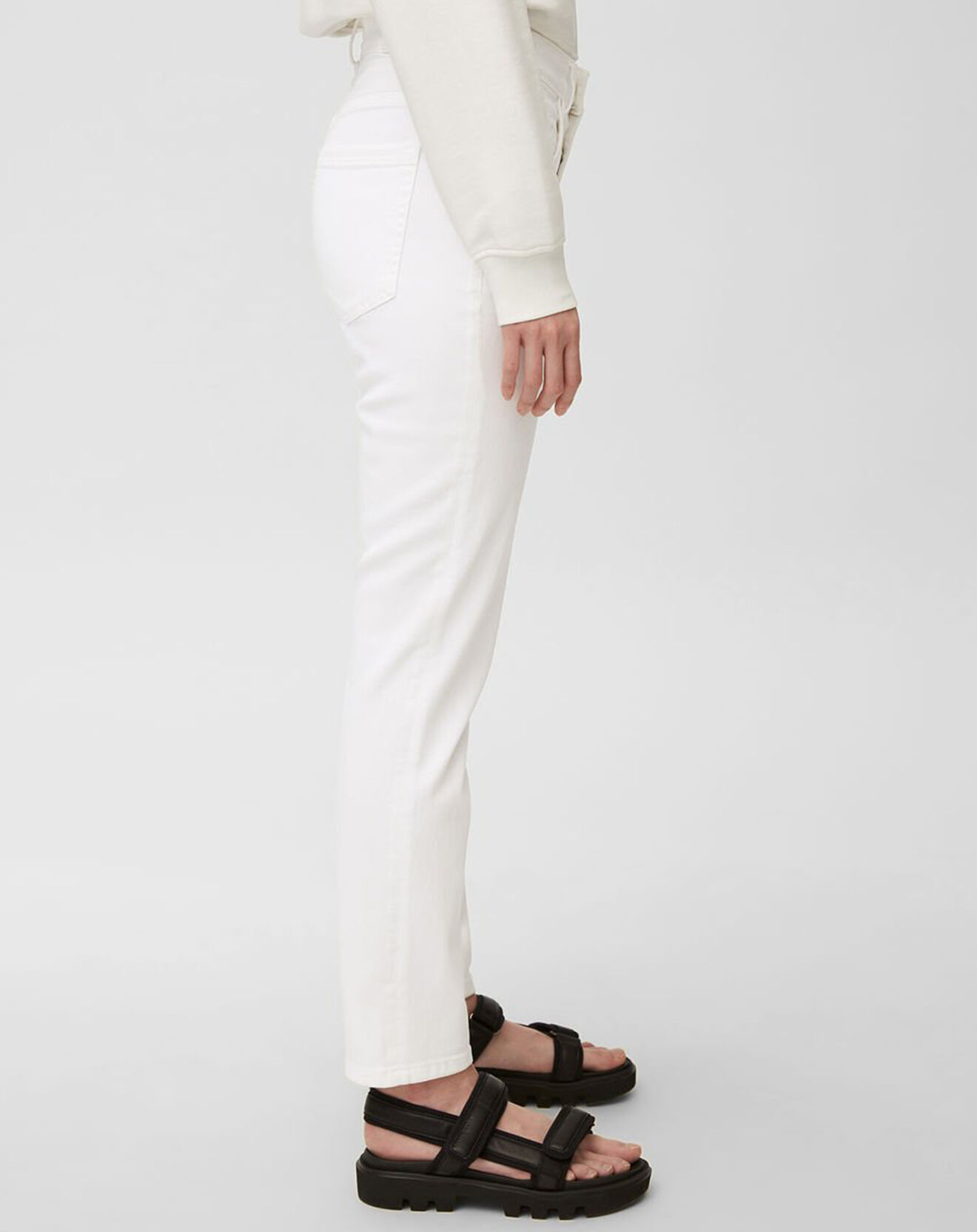 Marc O'Polo Jean boyfriend blanc