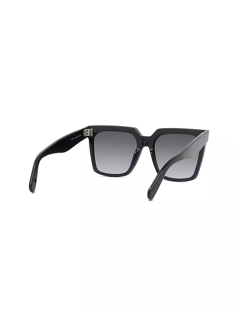 CELINE CELINE 3 Dots schwarze eckige Sonnenbrille schwarz