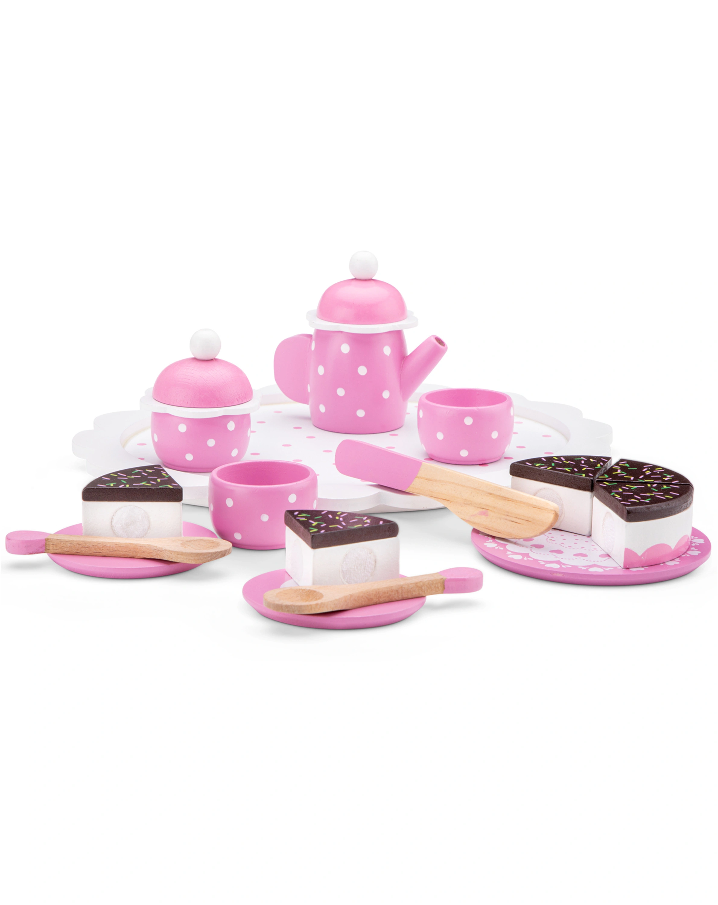 Teeservice BON APPETIT in rosa