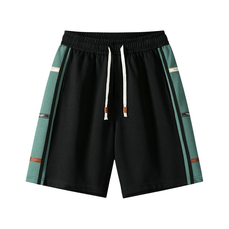 Soulcity - Shorts met middelhoge taille en strepen