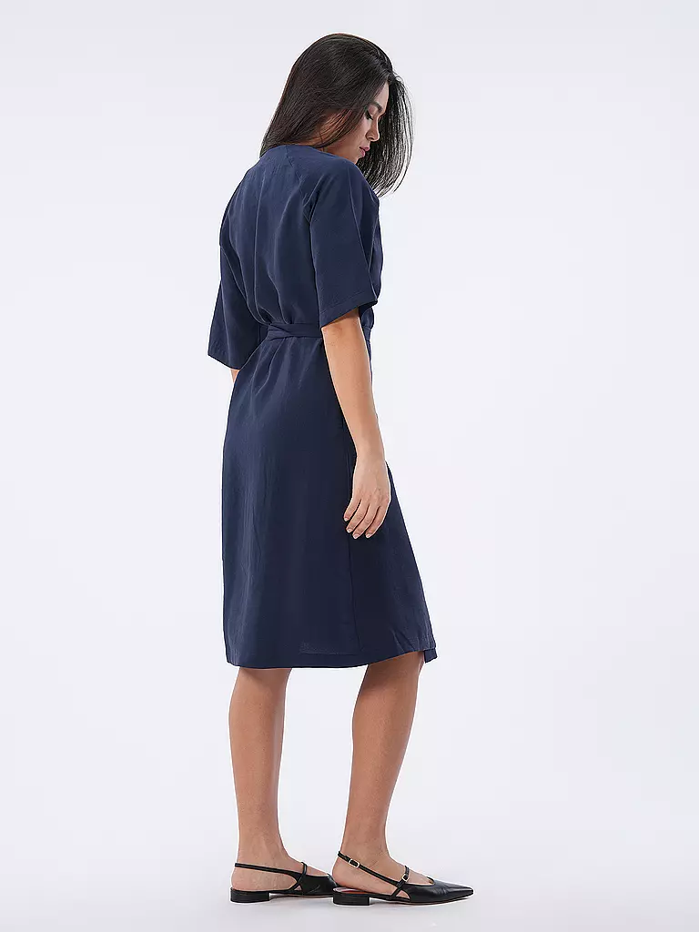 LANIUS Wickelkleid dunkelblau