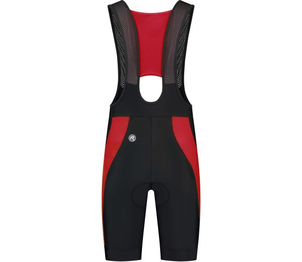 Rogelli Tyro II Bib Cykelshorts, Black/Red