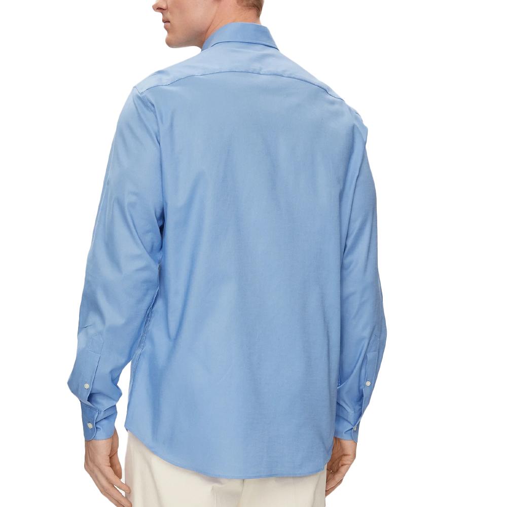 Tommy Hilfiger Chemises Manches longues Bleu Homme Tommy Hilfiger Flex Oxf