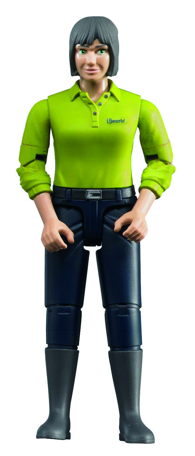 Bruder Vrouw met donkerblauwe jeans 1:16 - Accessoires