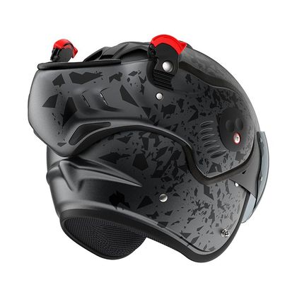 Casque ROOF BOXER ALPHA BLACKSTAR - Gris / Noir