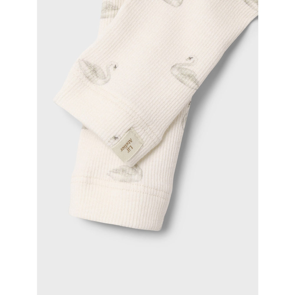 Køb Lil'Atelier Pastel Parchment Swan Nbfgavo Efi Slim Legging Lil Noos
