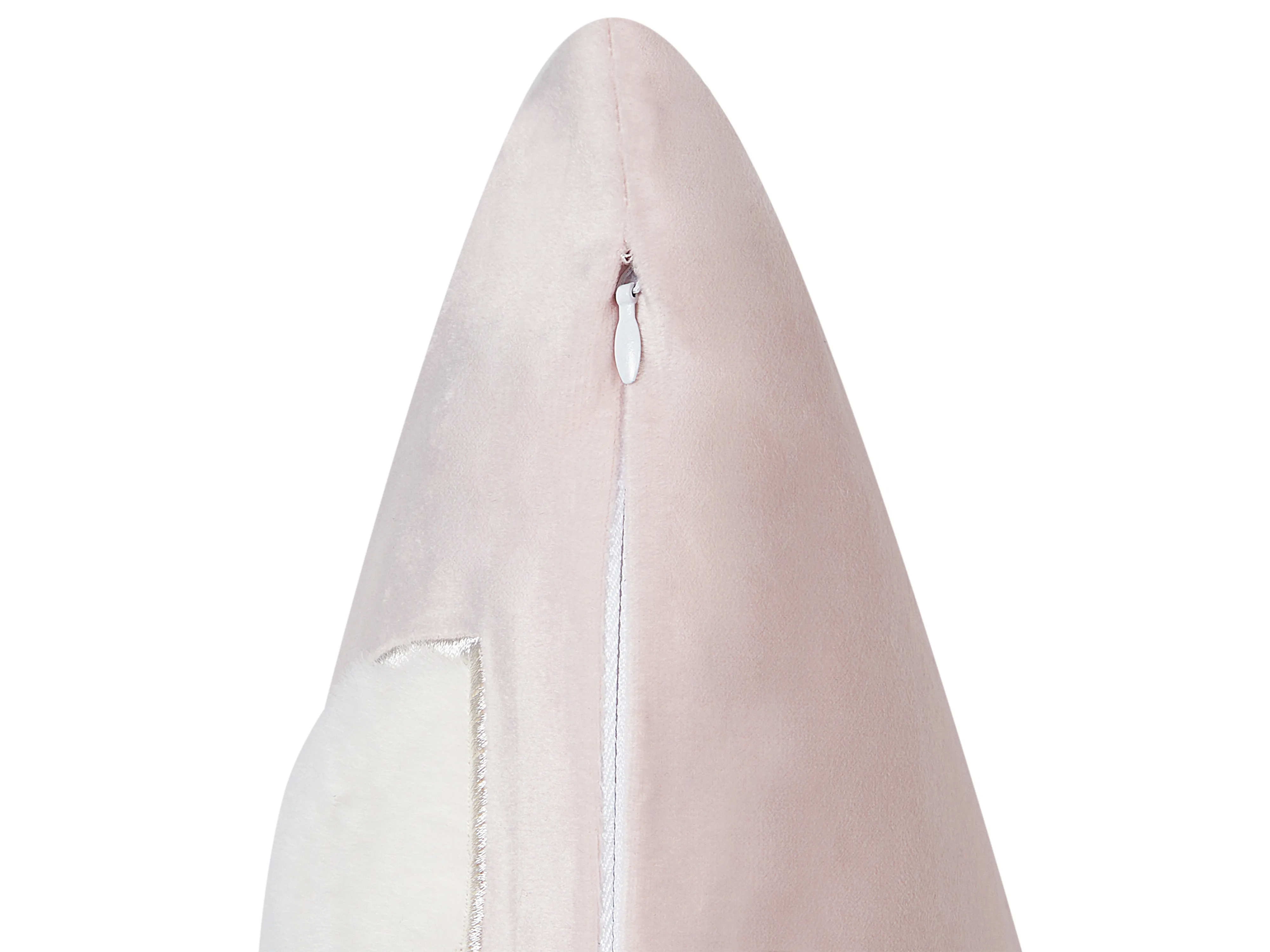Set van 2 sierkussens IBERIS Fluweel 45 x 45 cm Roze