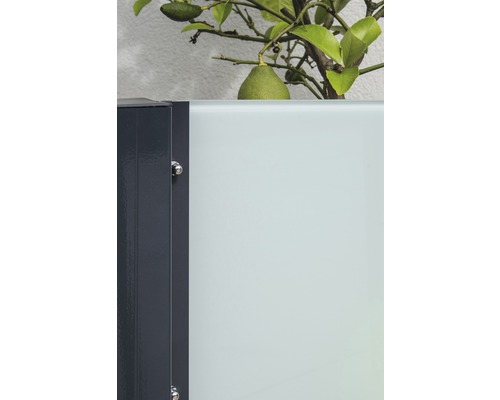 Hoofdelement Vidrio glas 120x120 cm crème