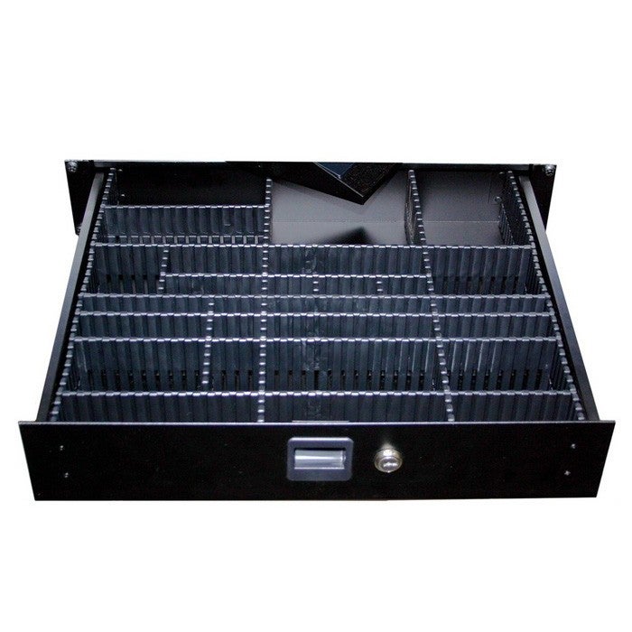 Adam Hall 87402P2 racklade vakverdeler 2U P2 (p/stuk)