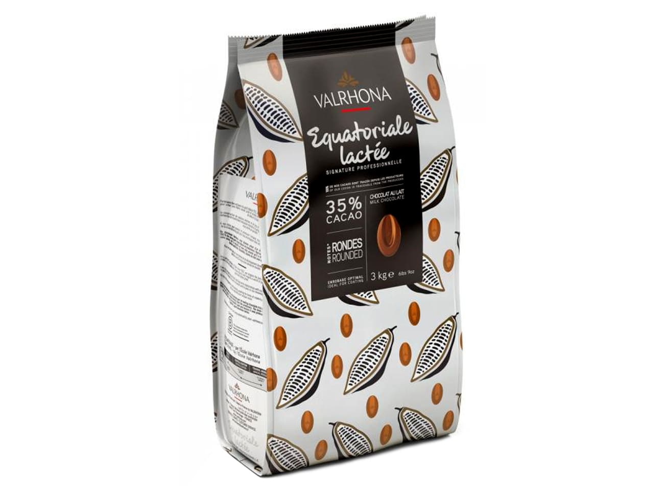 Chocolat au lait Equatoriale 35% - 3 kg - Valrhona