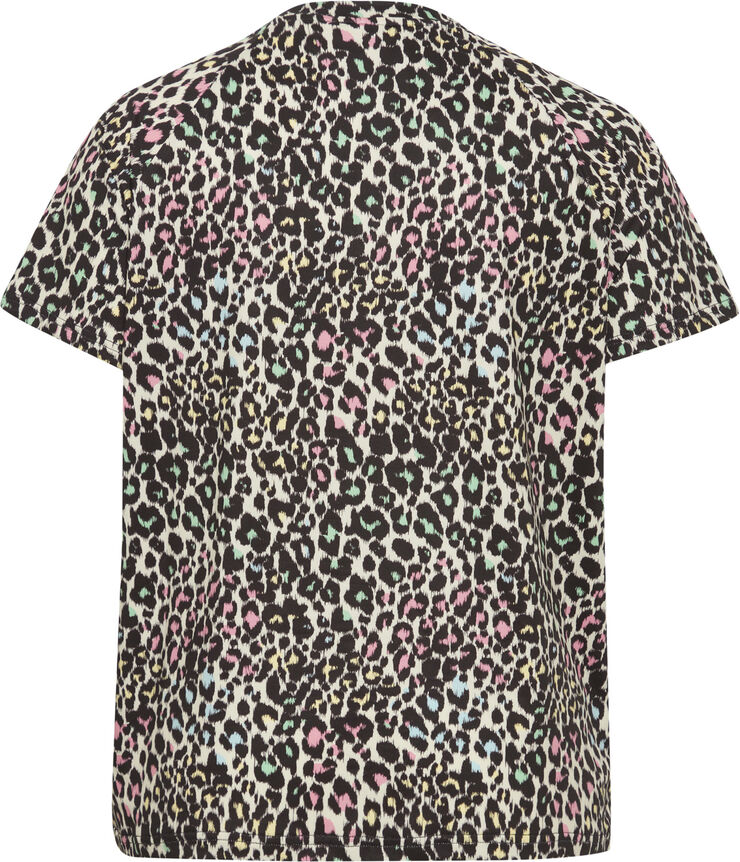 Simple Wish SWSEENA TEE 1 Pink carnation aop multi leo