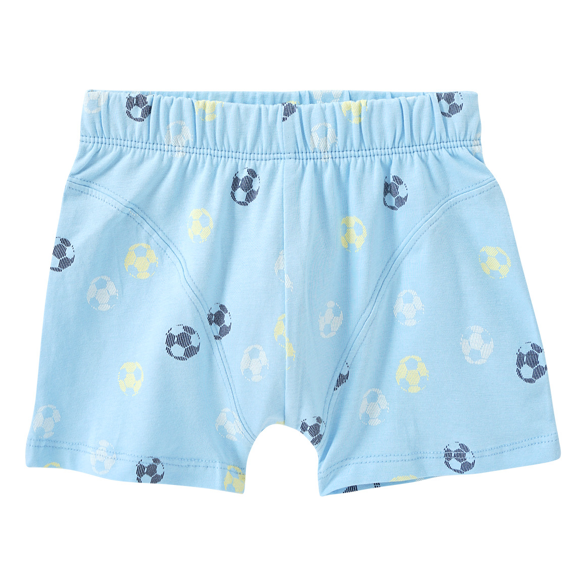 Topolino 5 Jungen Boxer mit Bio-Baumwolle hellblau / dunkelblau / creme