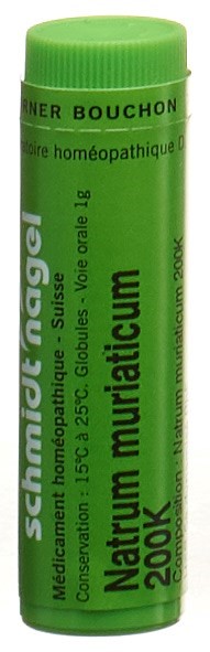 SCHMIDT-NAGEL Natrum muriaticum 200 K<br>1 g, Globuli